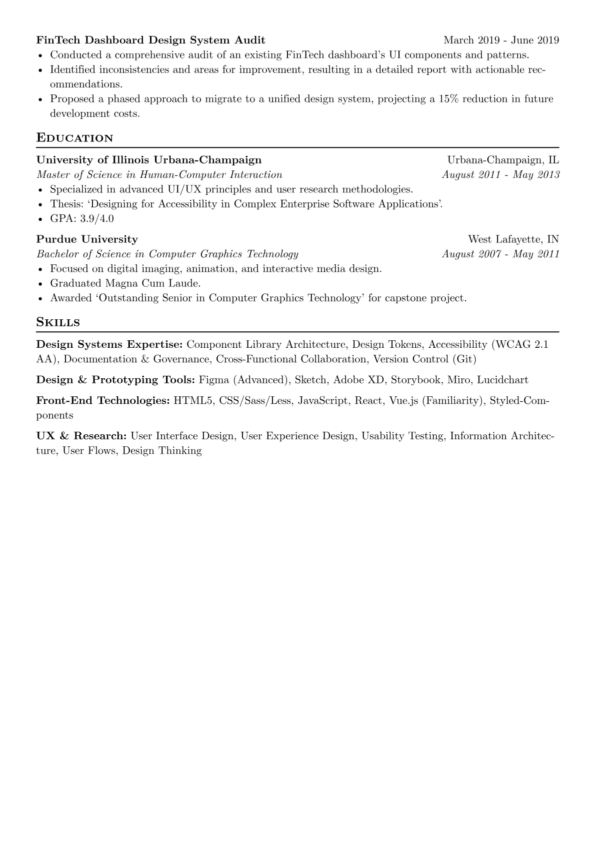 Design Systems version - Page 2