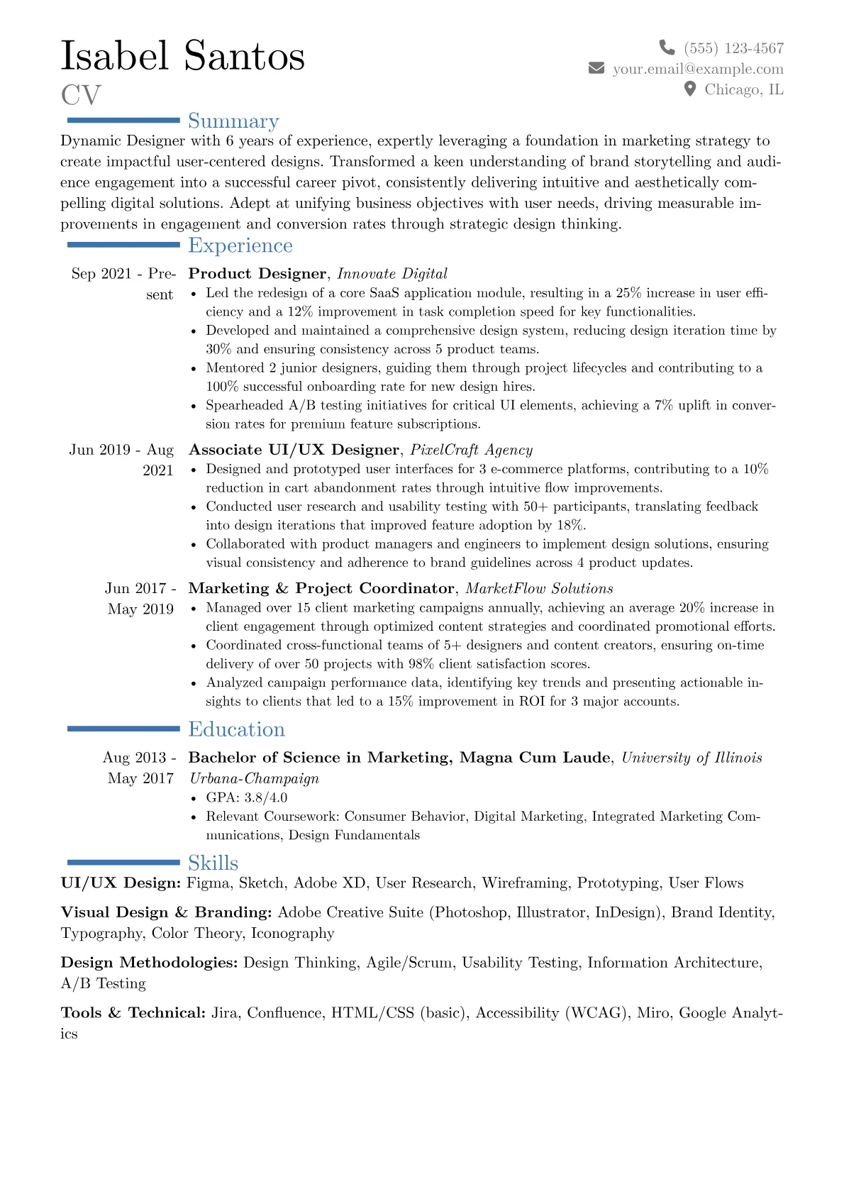 Career changer version - Page 1