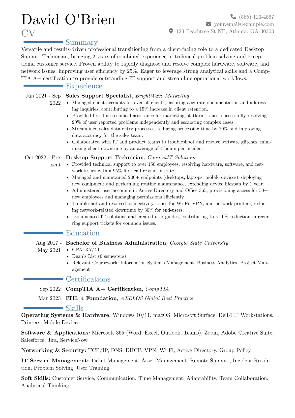 Career changer version - Page 1