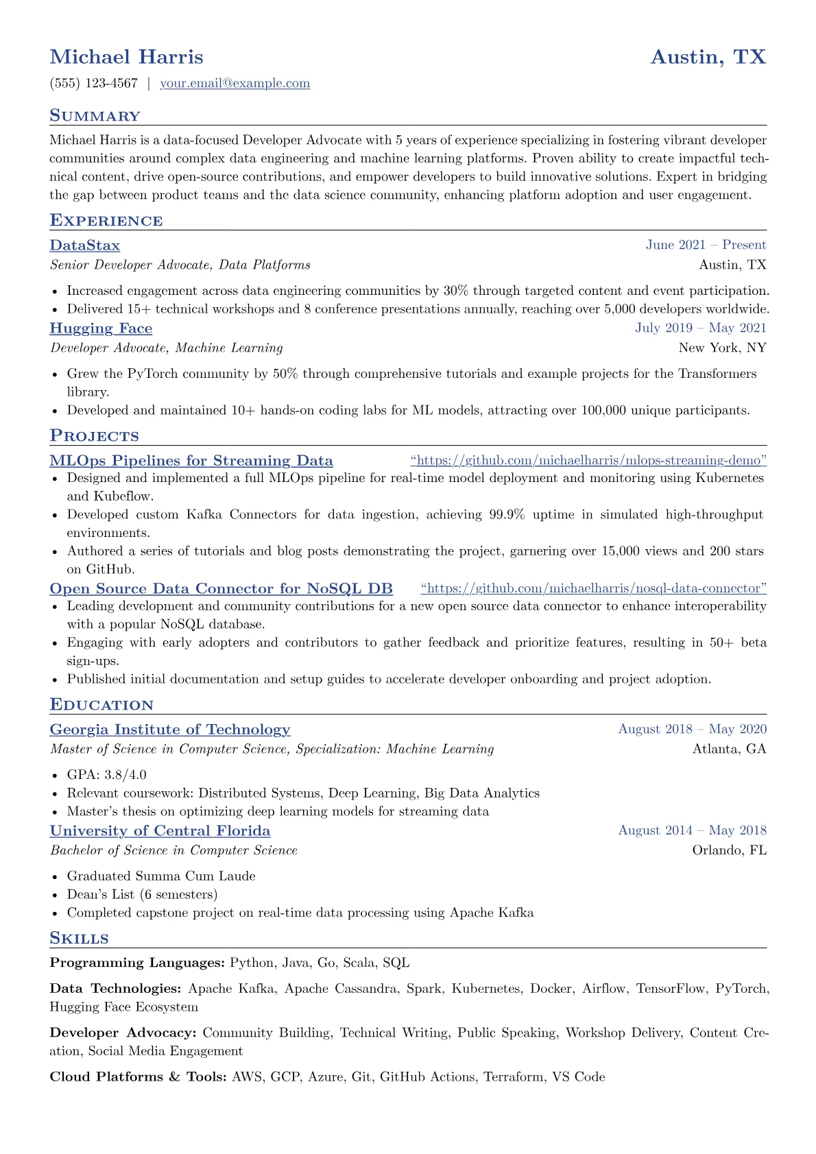 Data Engineering & ML version - Page 1