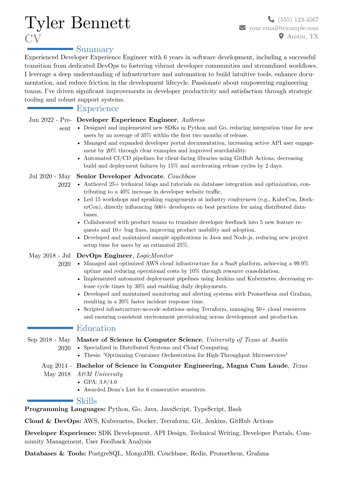 Career changer version - Page 1