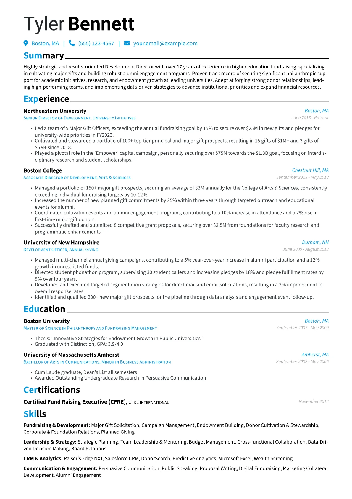 Higher Education version - Page 1