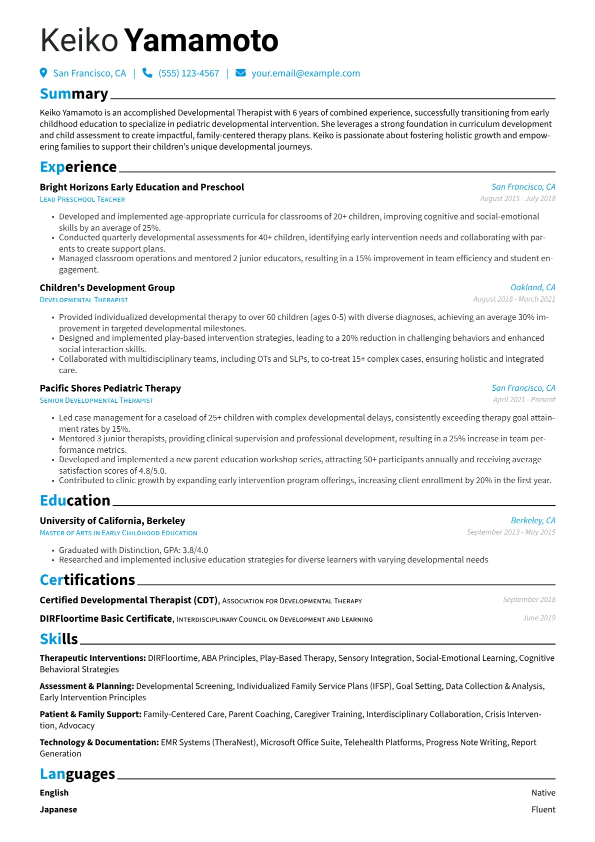 Career changer version - Page 1