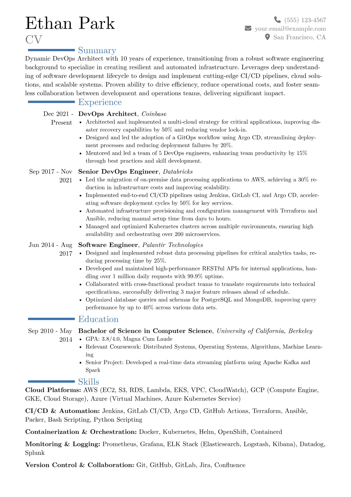 Career changer version - Page 1