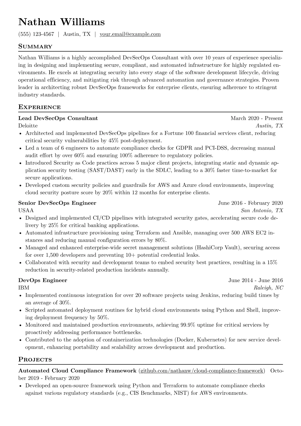 DevOps Consultant version - Page 1