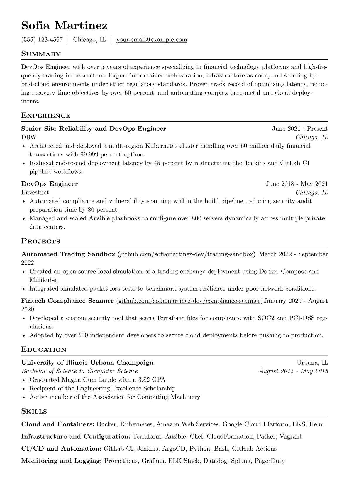 Fintech Infrastructure version - Page 1