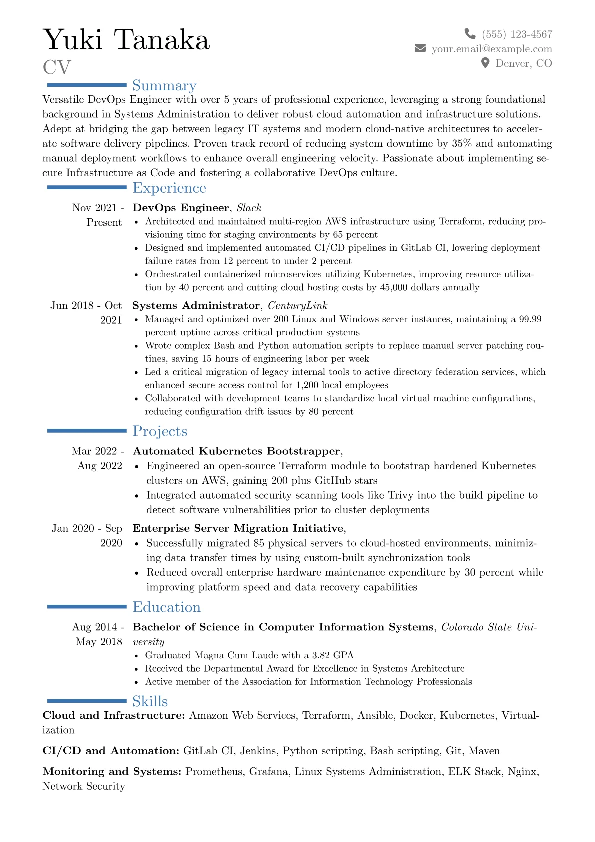 Career changer version - Page 1
