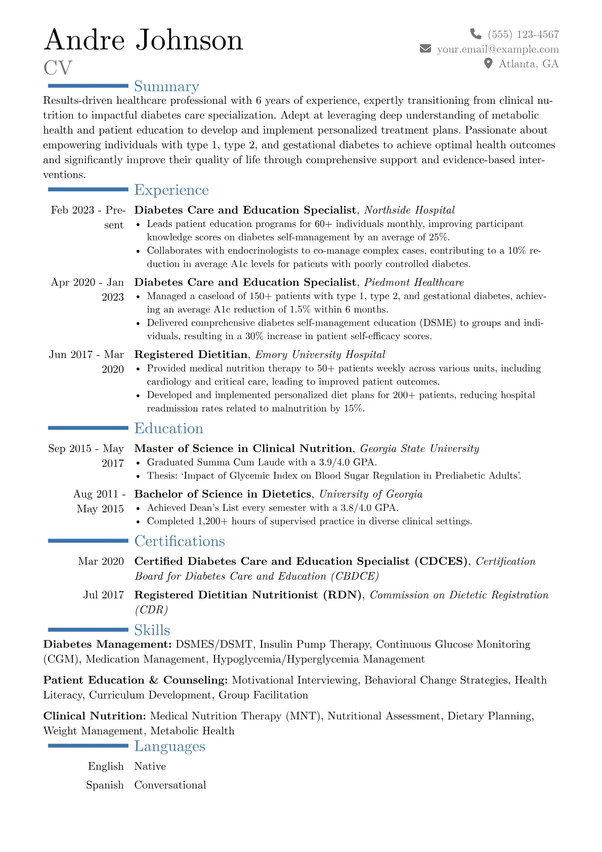 Career changer version - Page 1