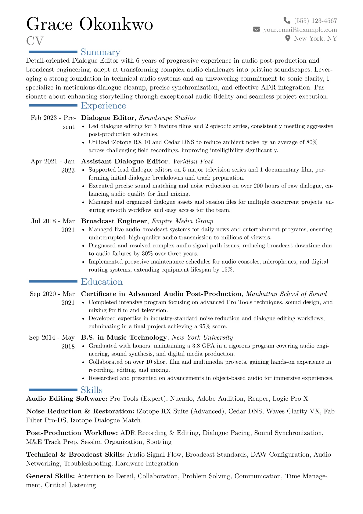 Career changer version - Page 1