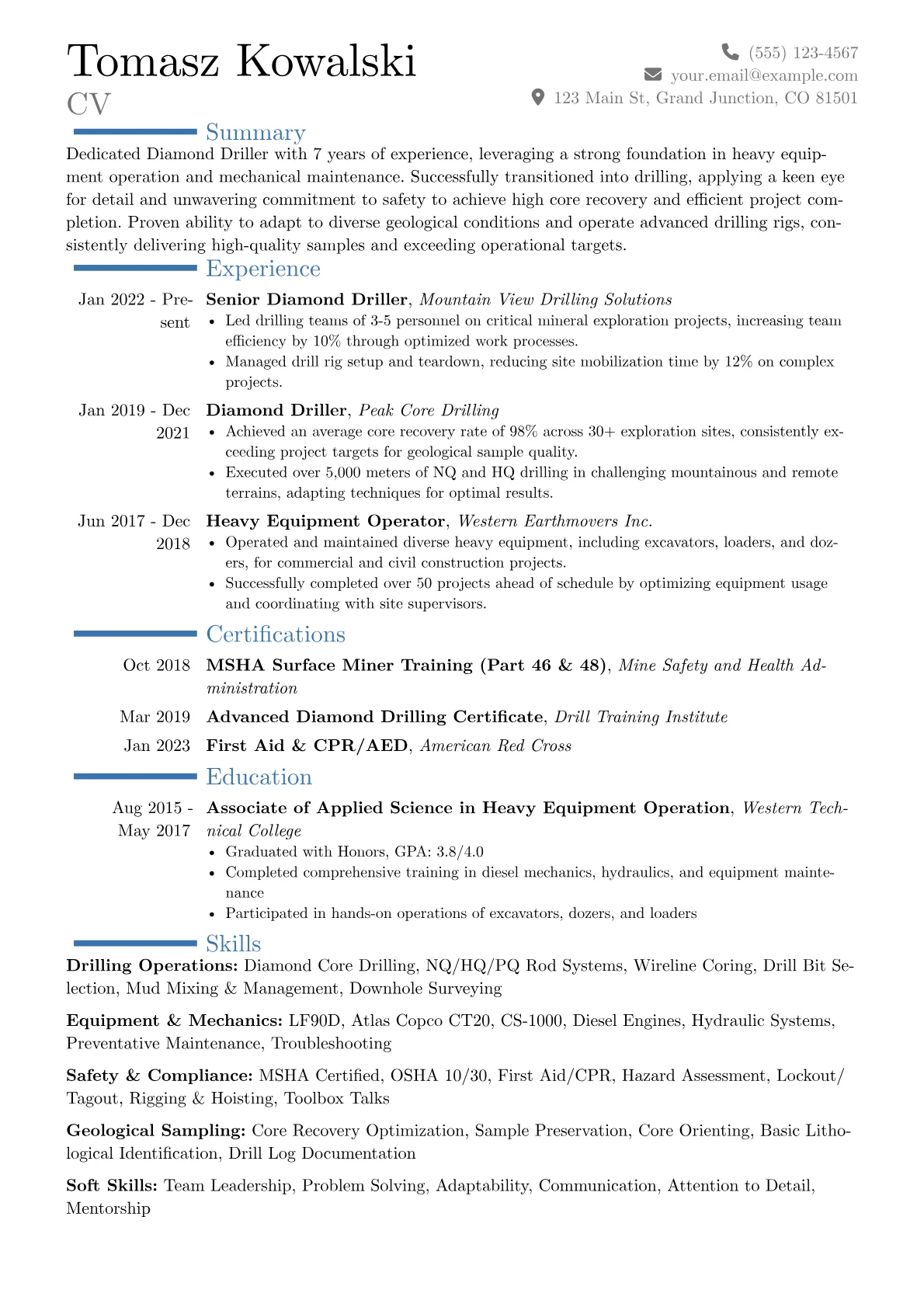 Career changer version - Page 1
