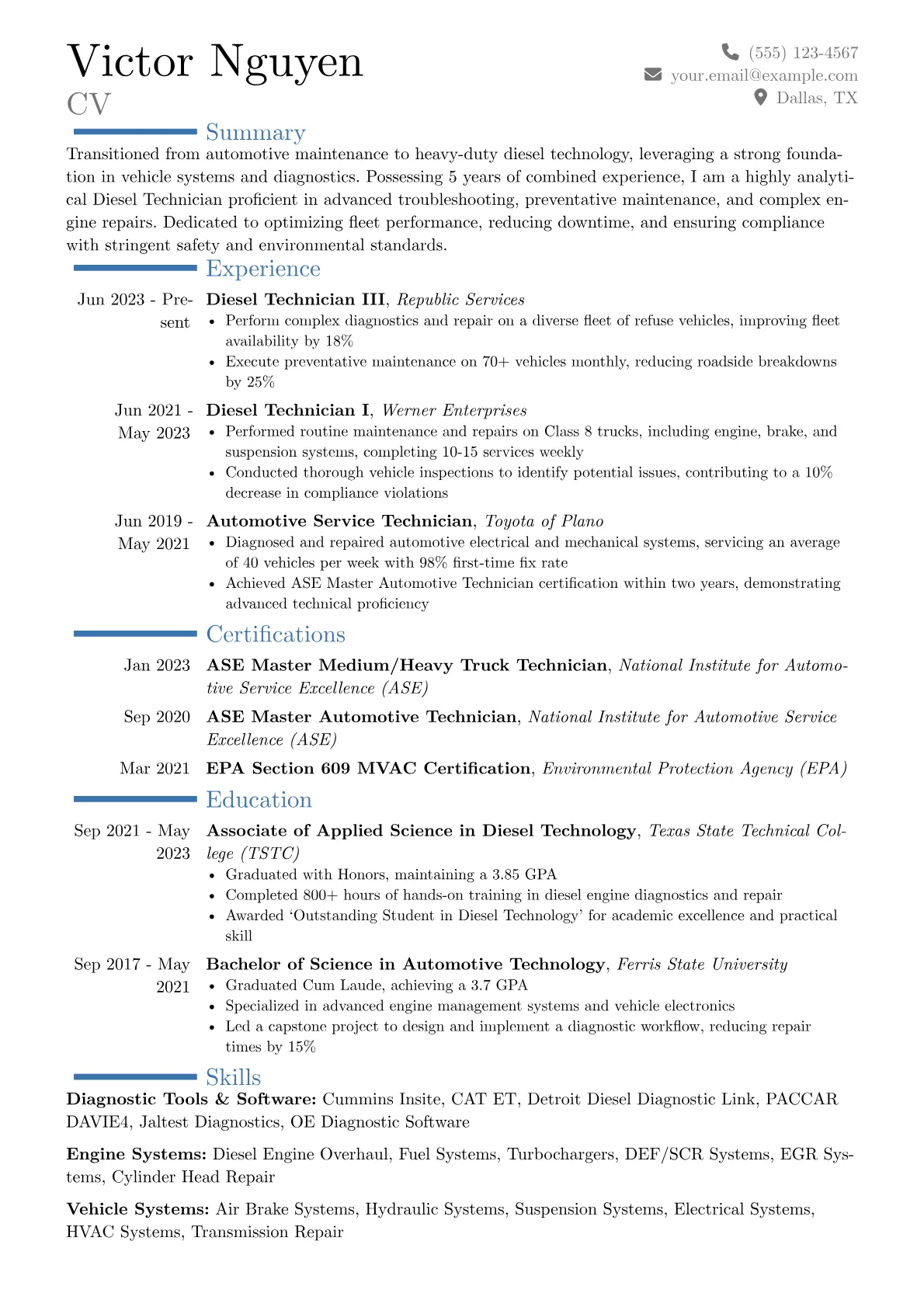 Career changer version - Page 1