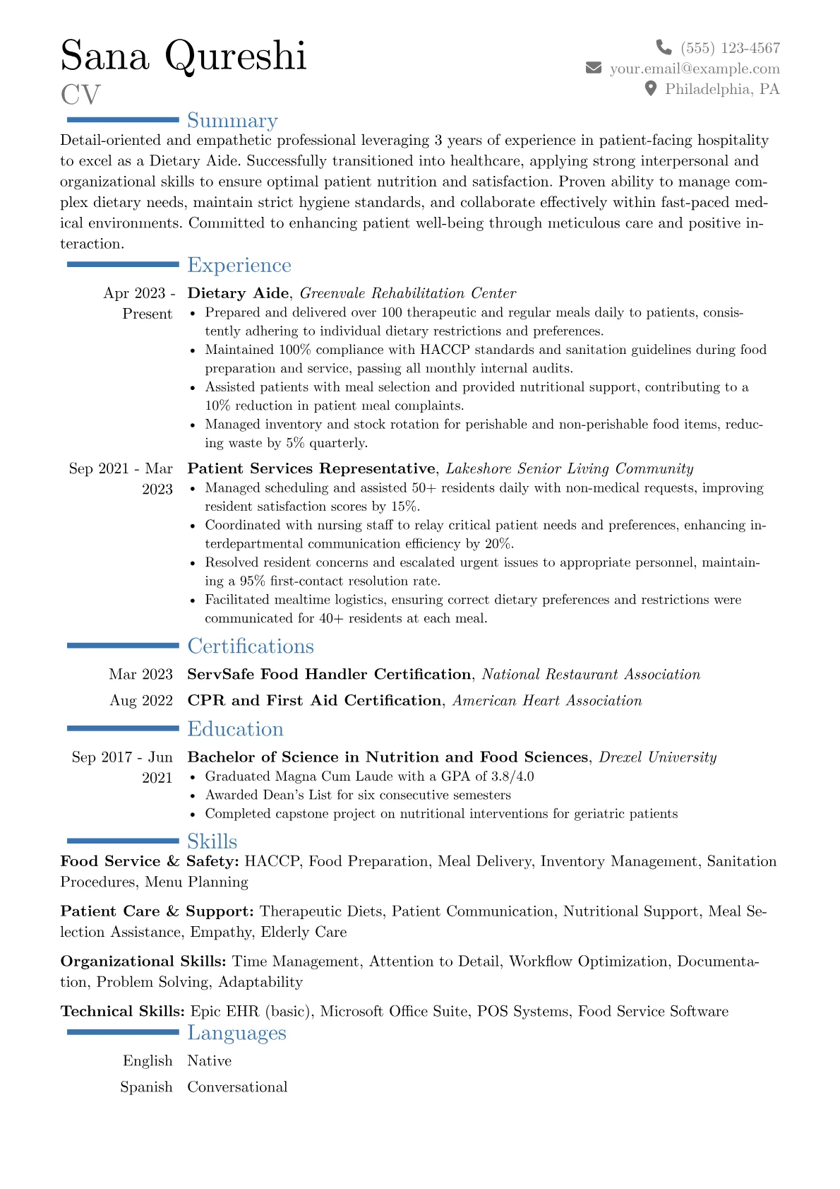 Career changer version - Page 1