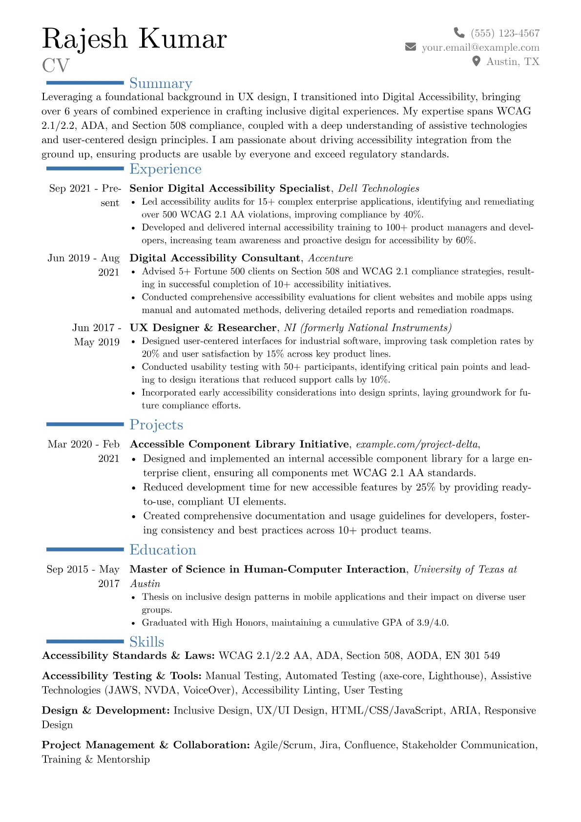 Career changer version - Page 1