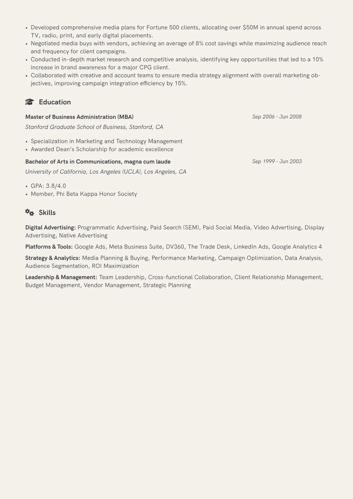 Career changer version - Page 2