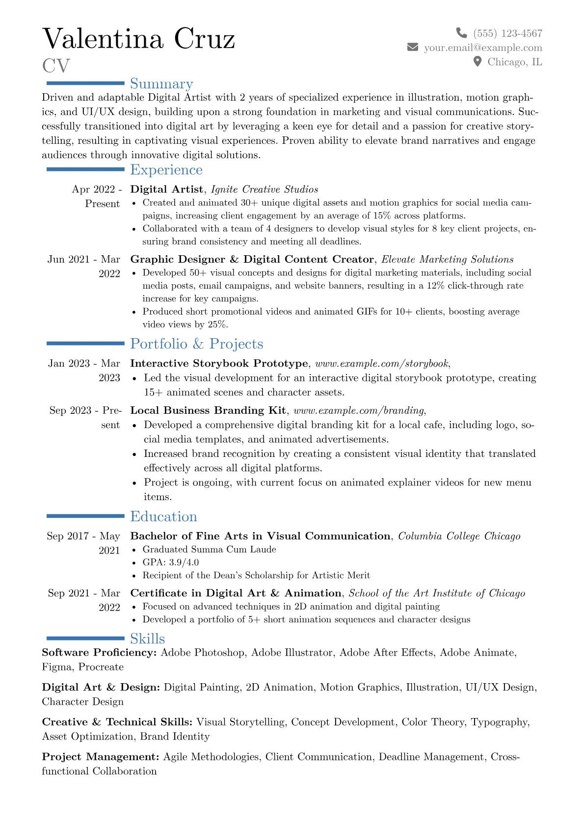 Career changer version - Page 1