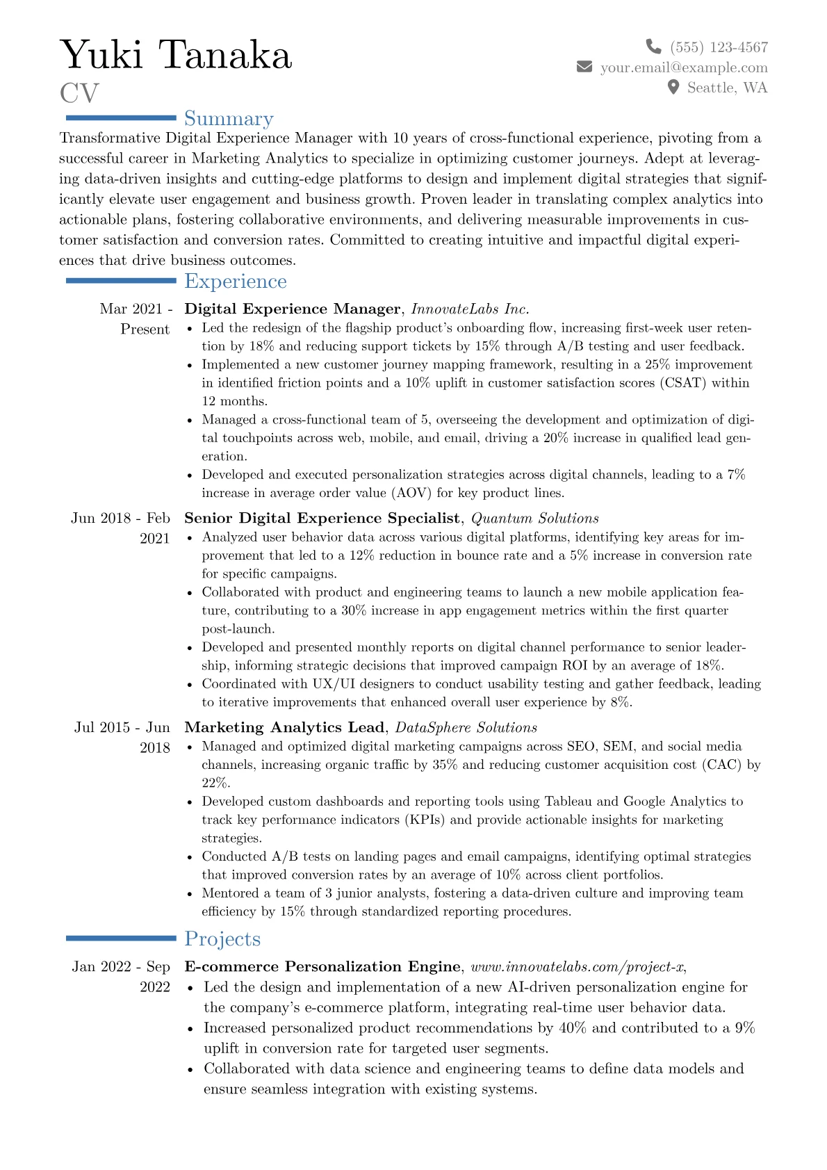 Career changer version - Page 1