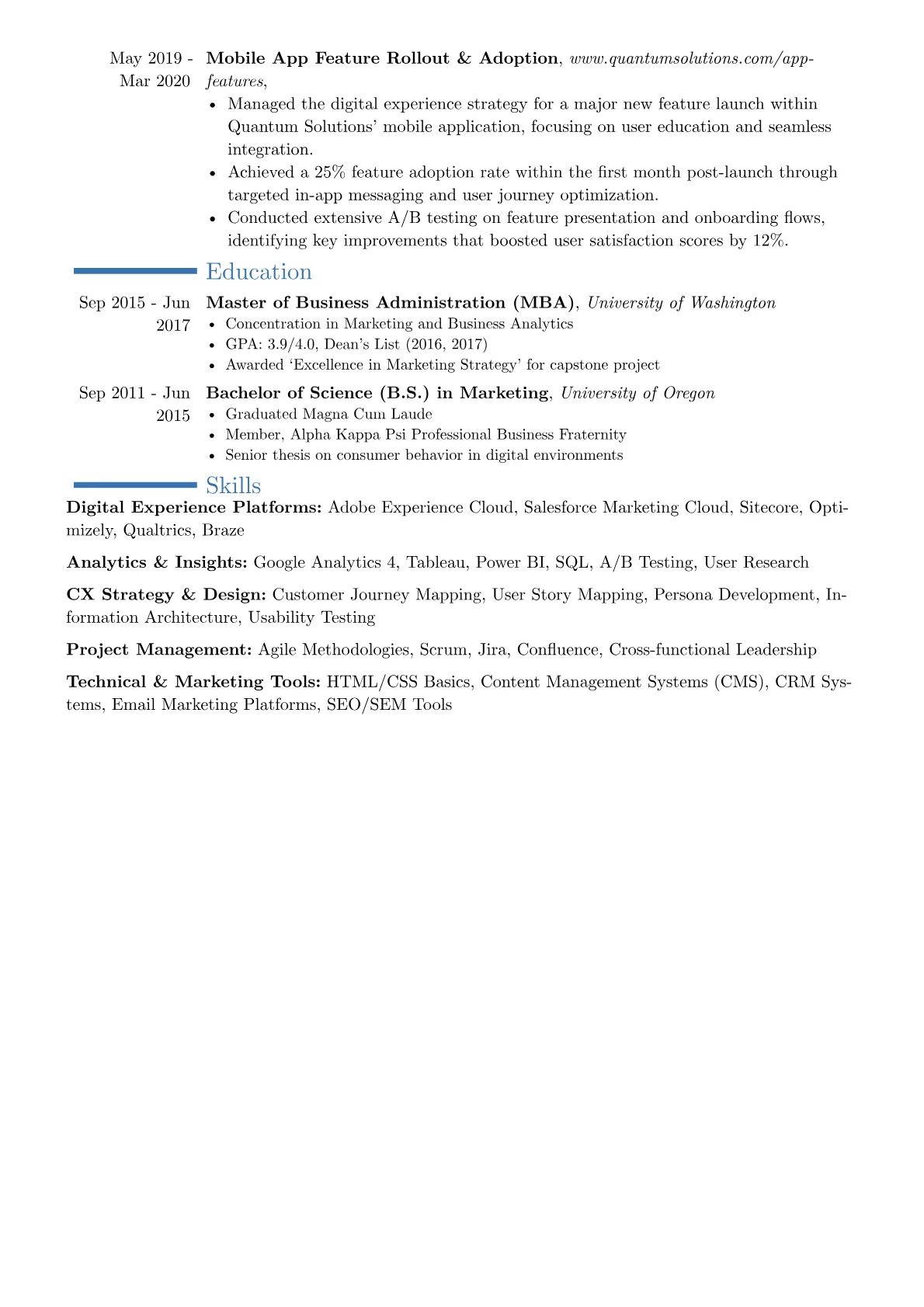 Career changer version - Page 2