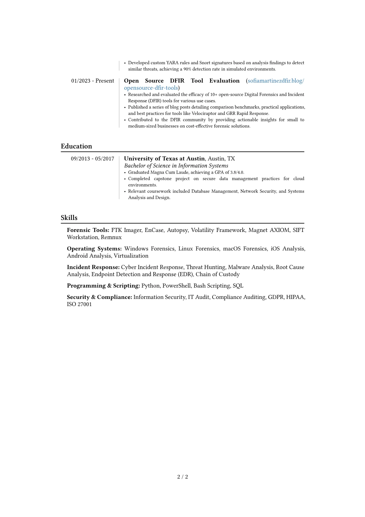 Career changer version - Page 2