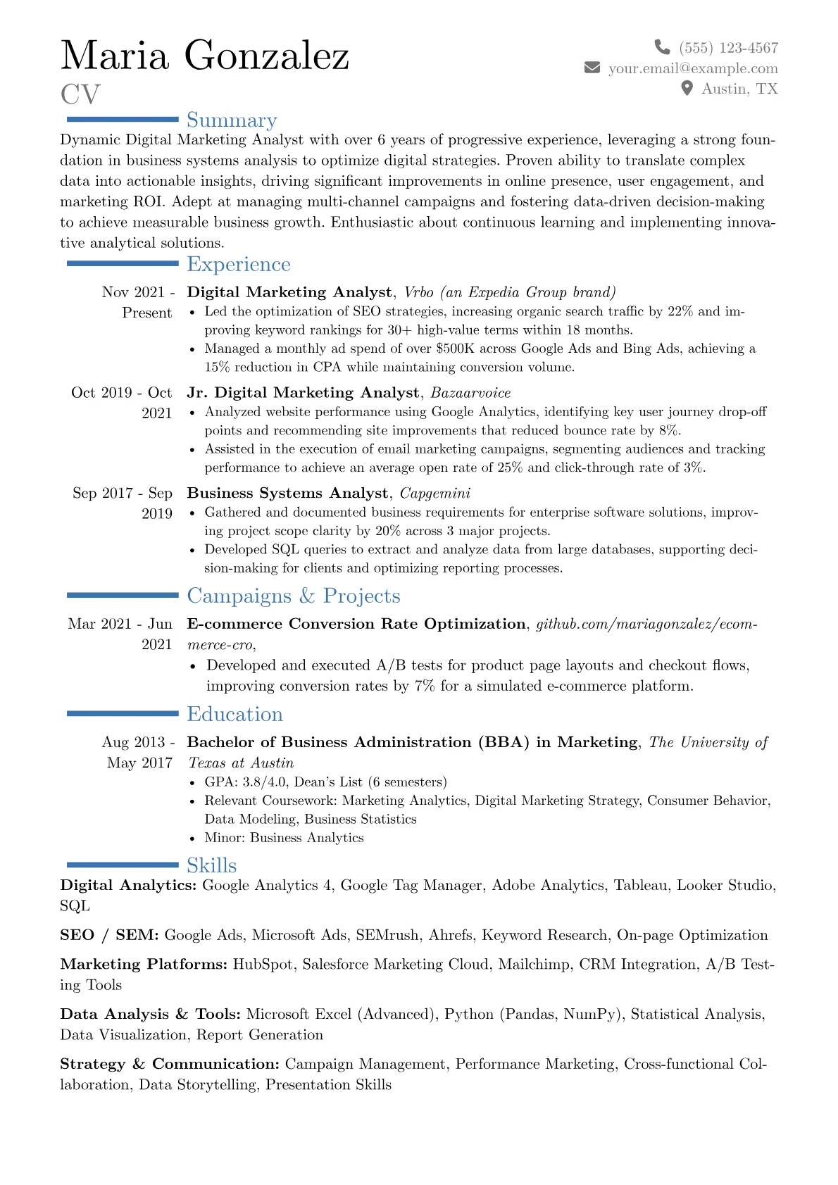 Career changer version - Page 1