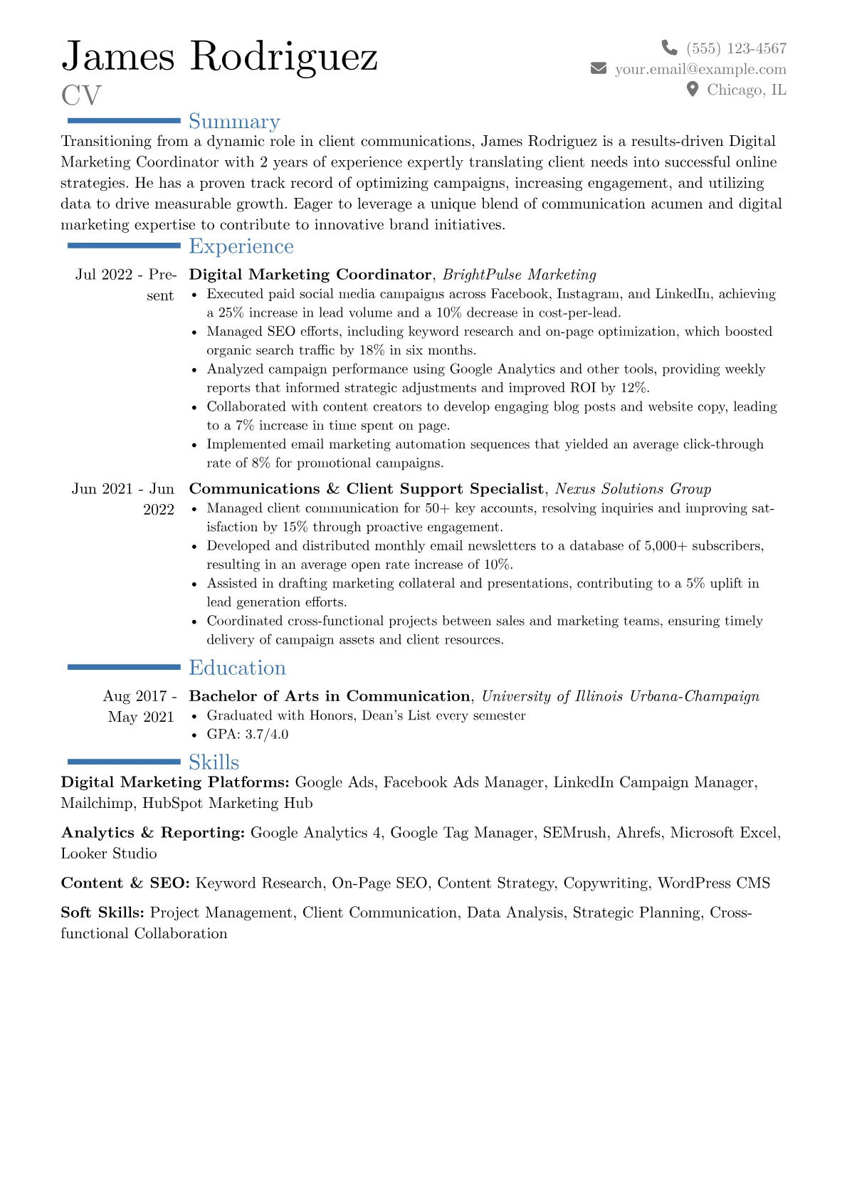 Career changer version - Page 1