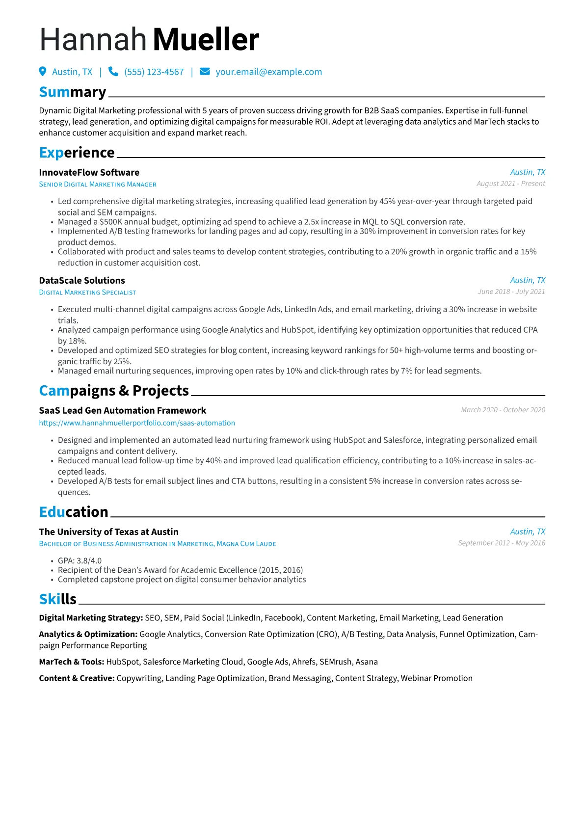 Digital Marketing - B2B version - Page 1