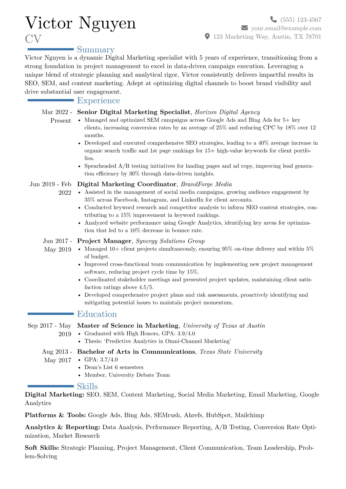 Career changer version - Page 1