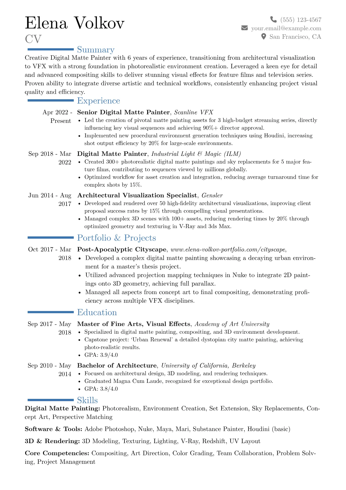 Career changer version - Page 1