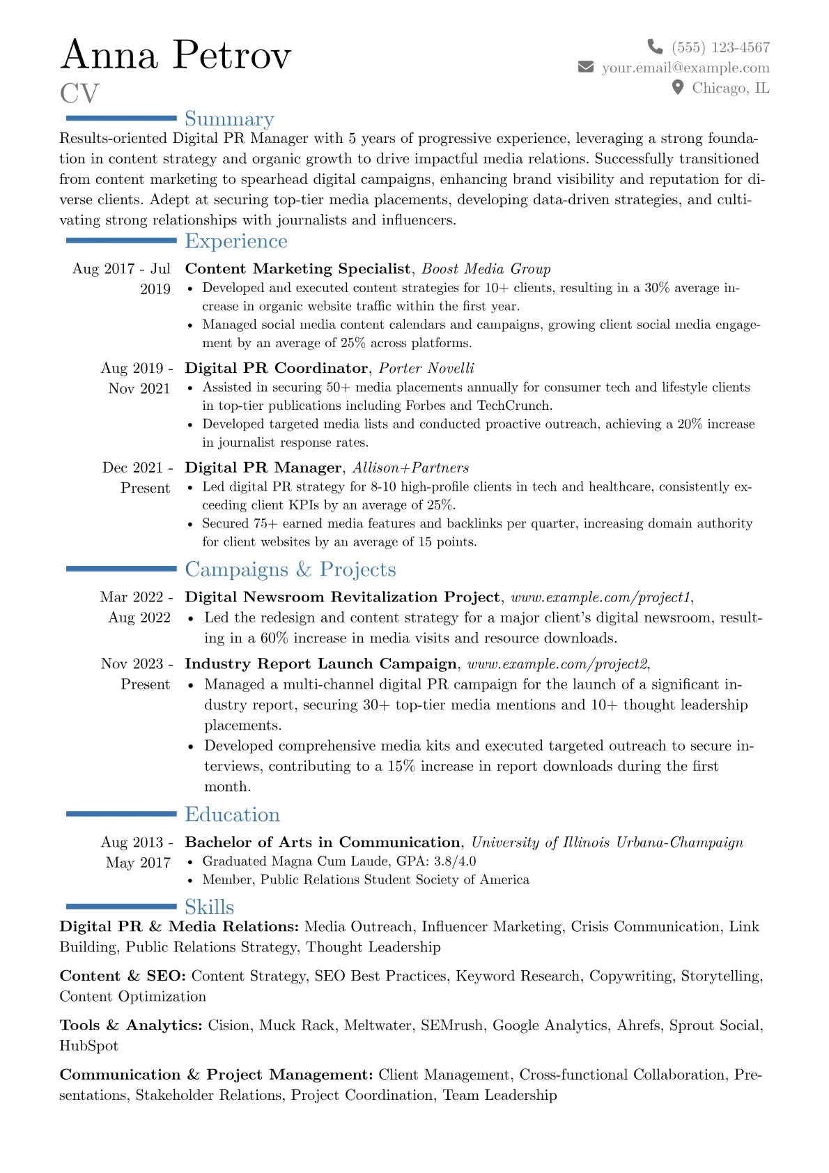 Career changer version - Page 1
