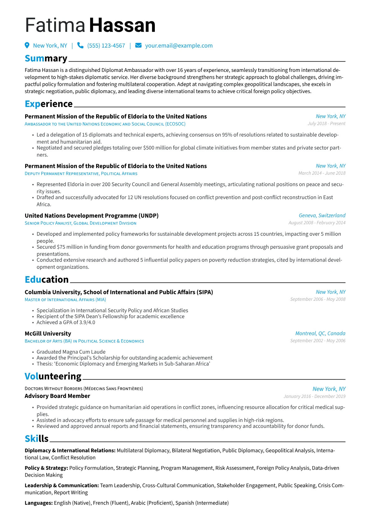 Career changer version - Page 1