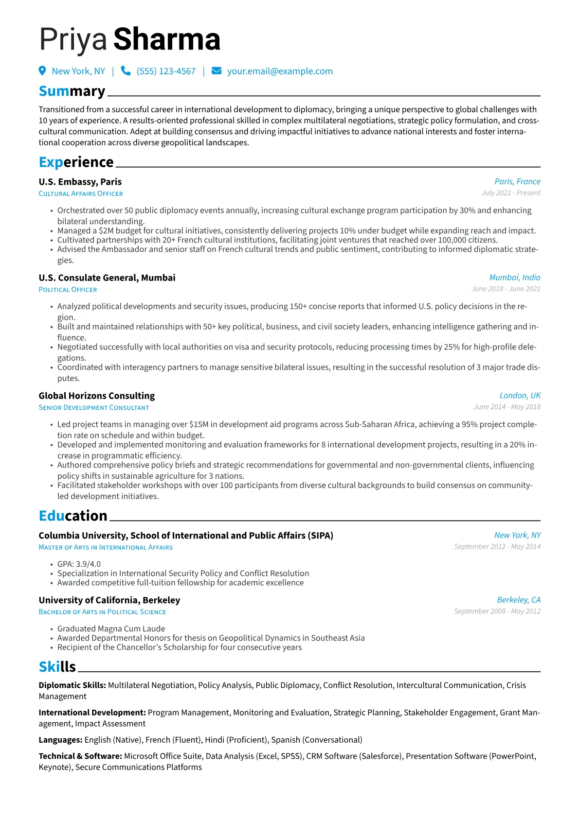 Career changer version - Page 1