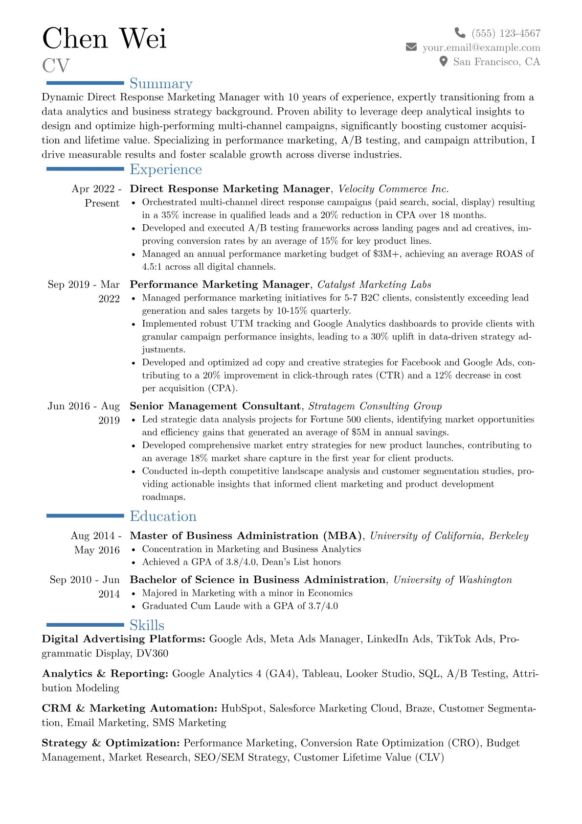 Career changer version - Page 1