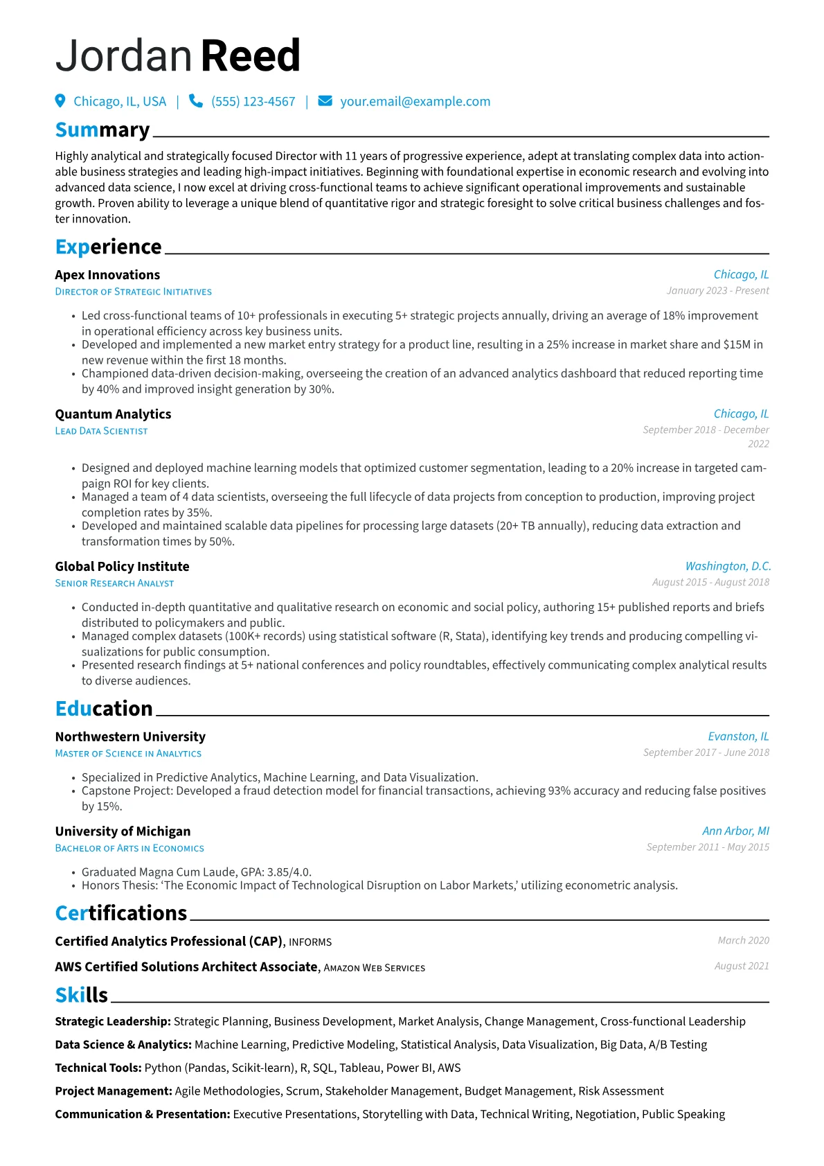 Career changer version - Page 1