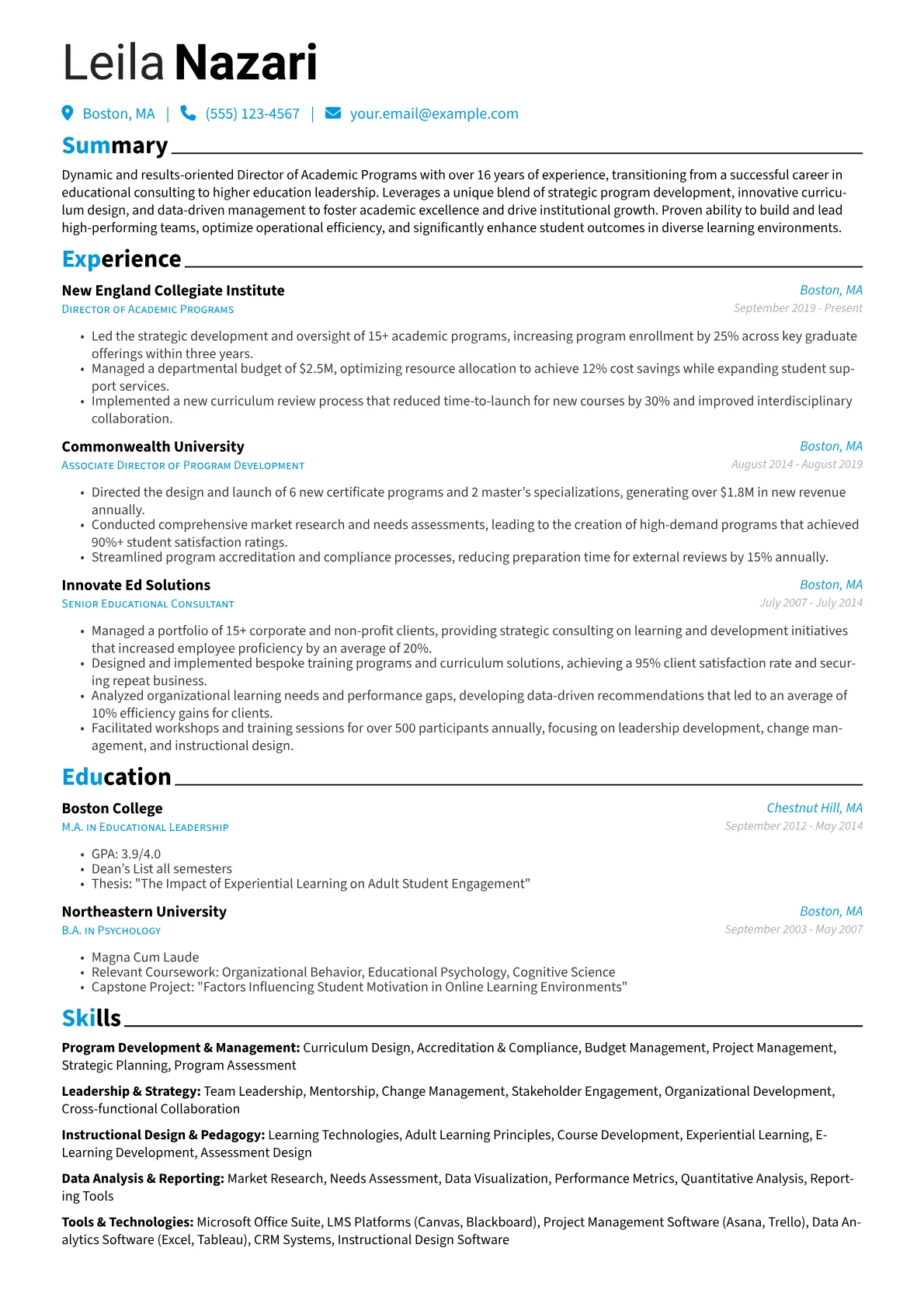 Career changer version - Page 1