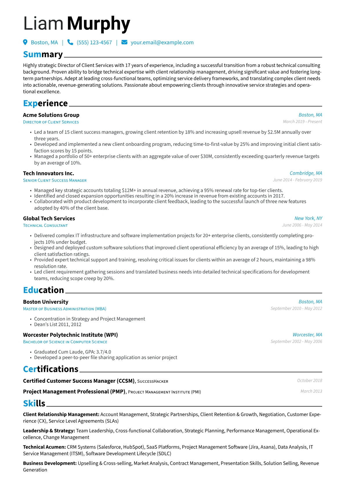 Career changer version - Page 1