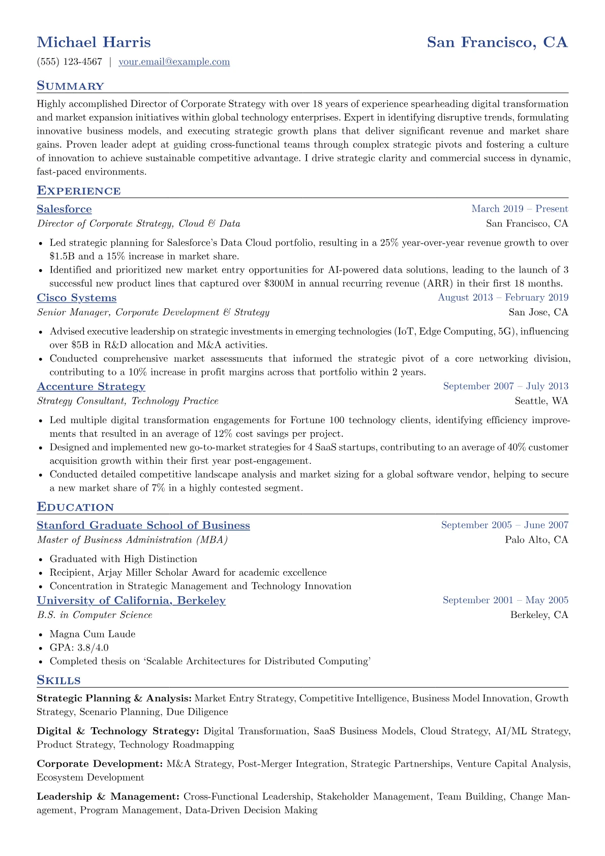 Strategic Planning version - Page 1