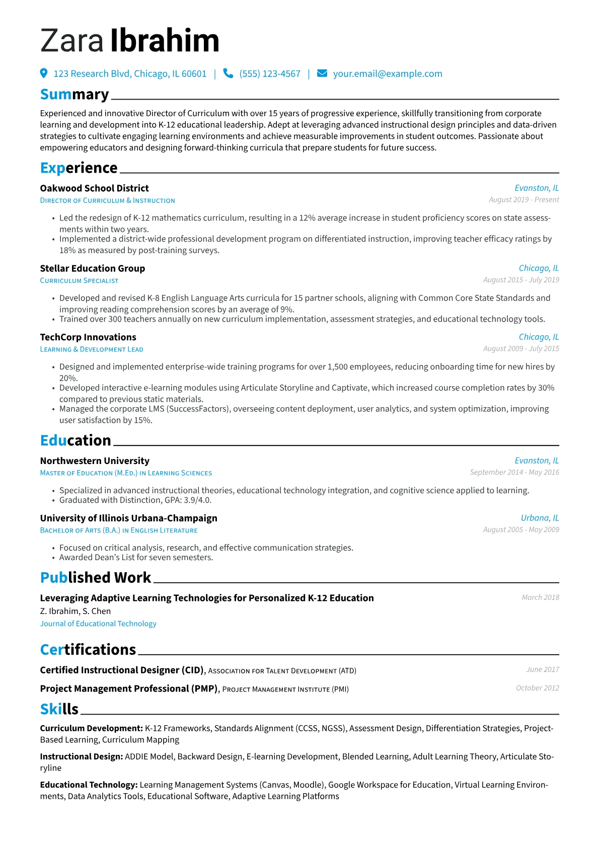 Career changer version - Page 1