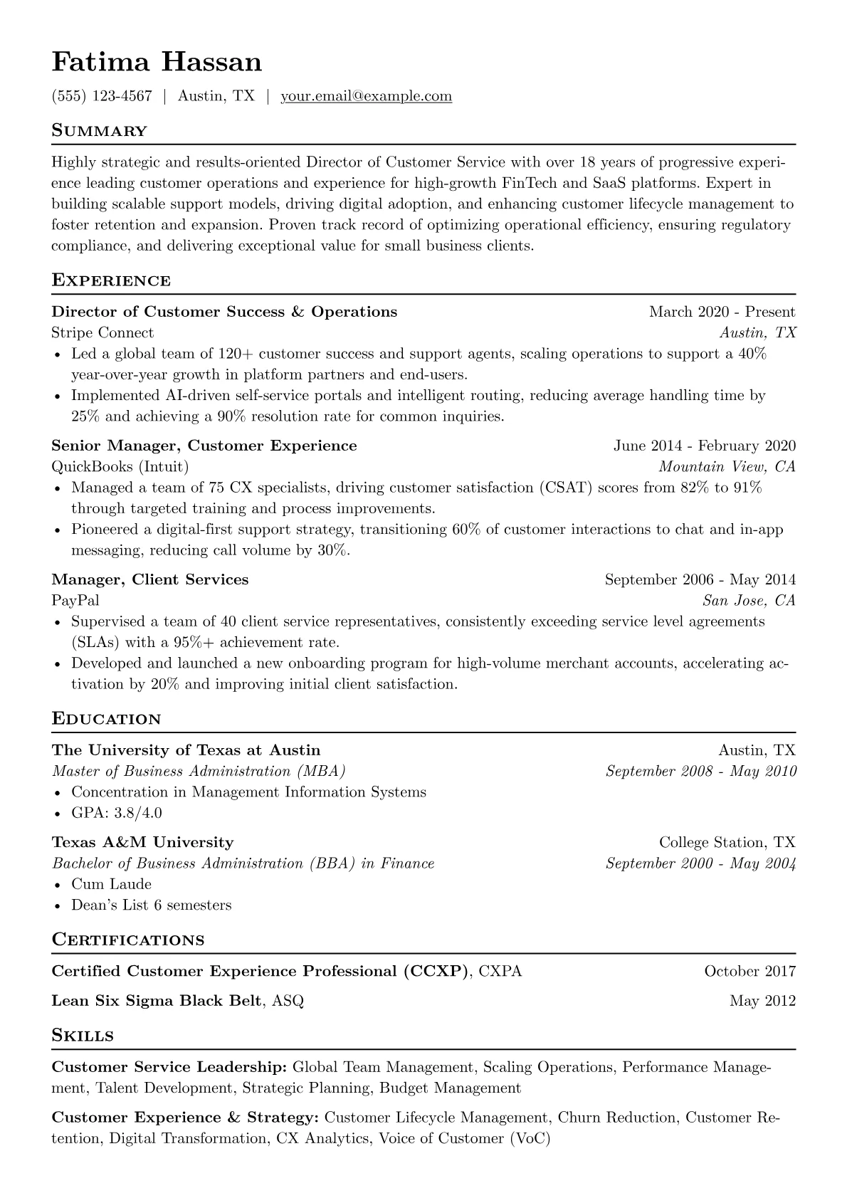 FinTech SaaS Specialist version - Page 1