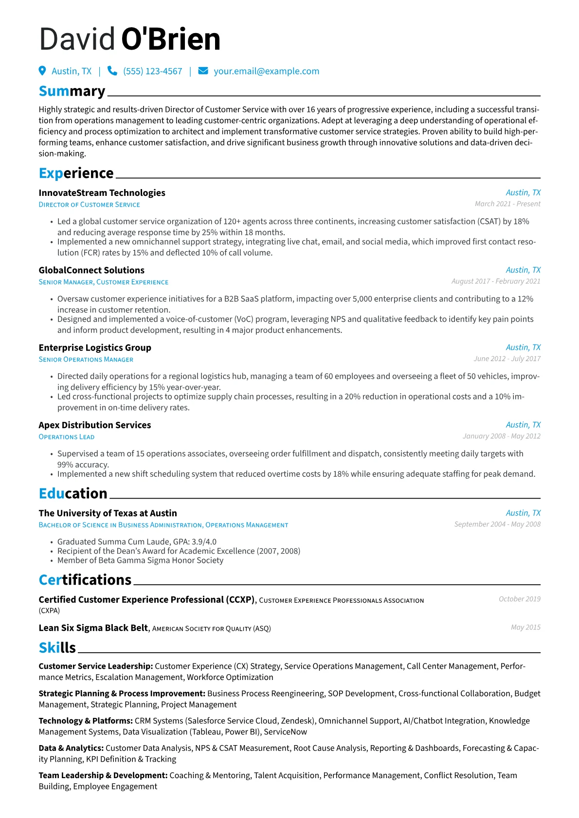 Career changer version - Page 1