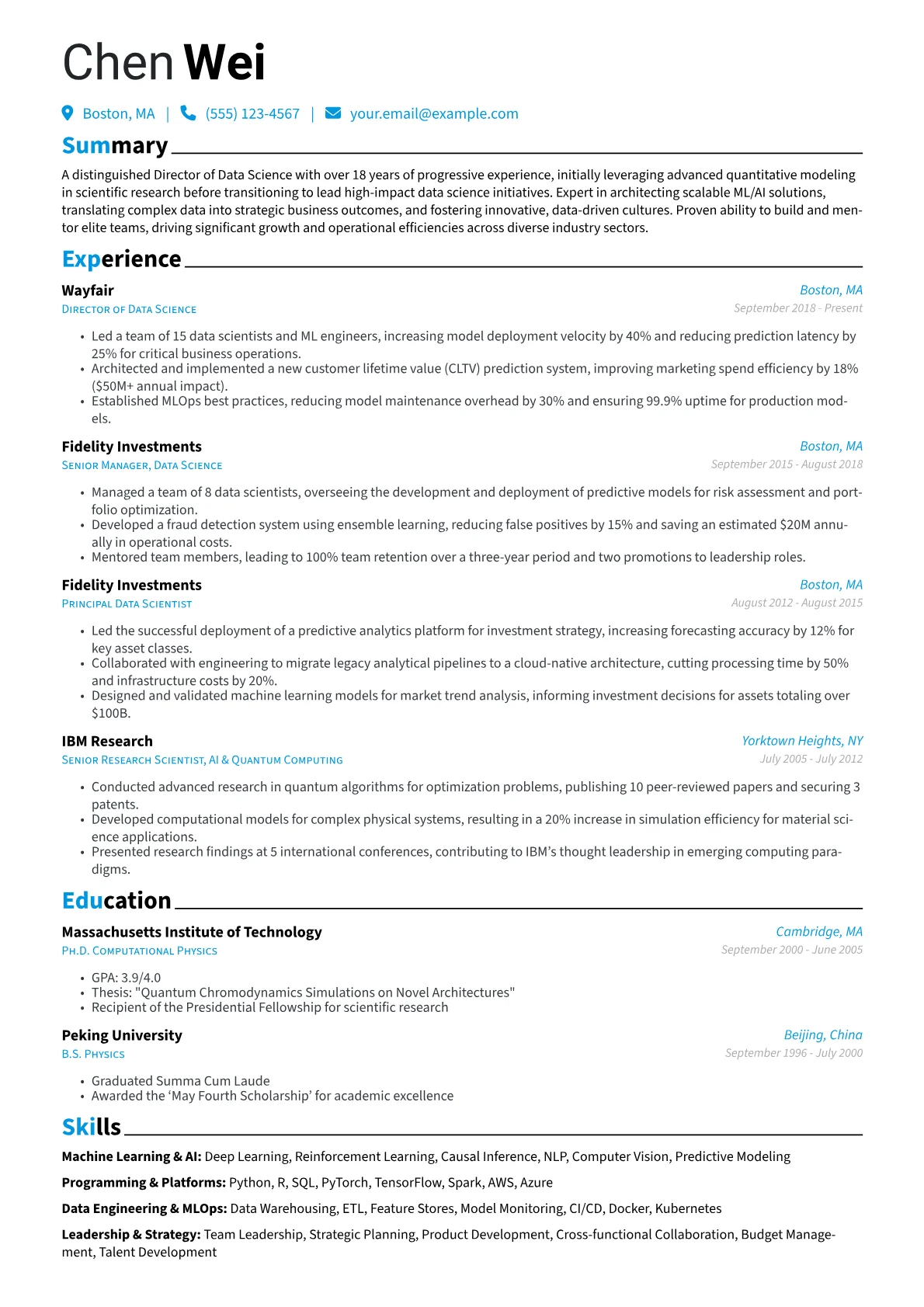 Career changer version - Page 1