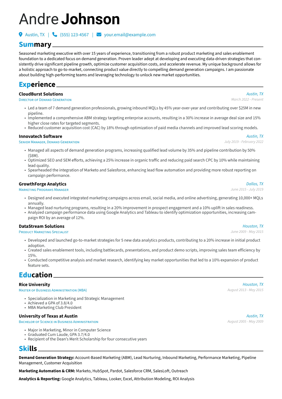 Career changer version - Page 1