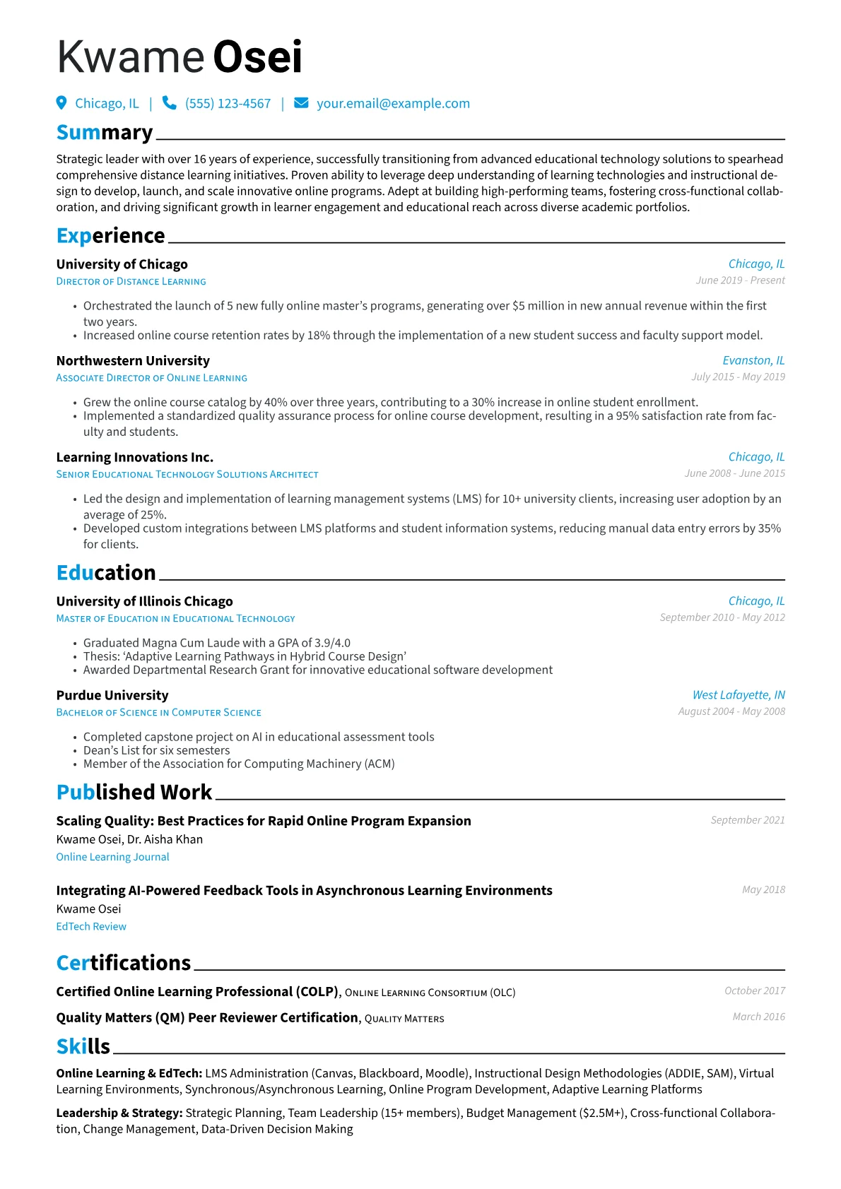 Career changer version - Page 1