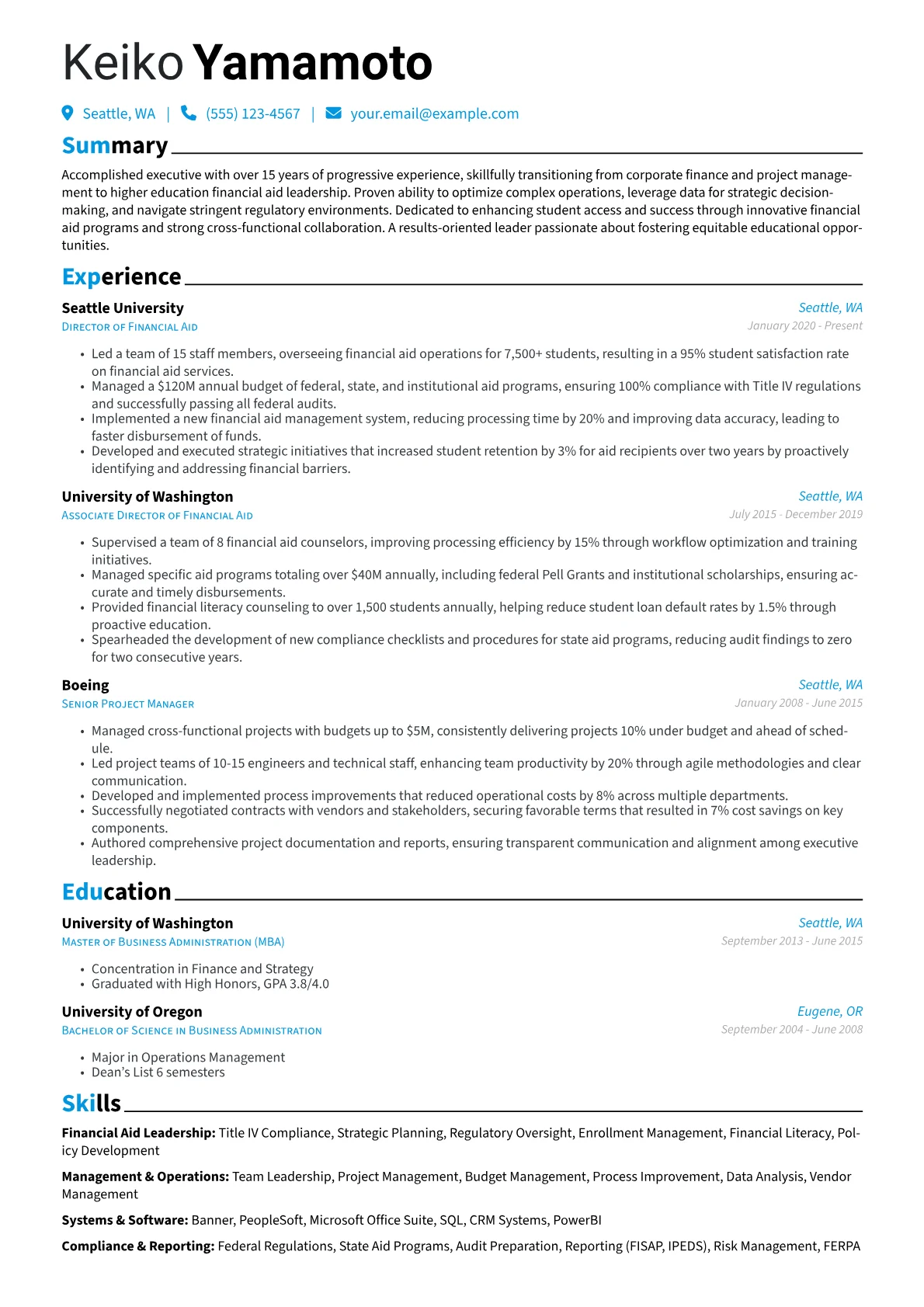 Career changer version - Page 1