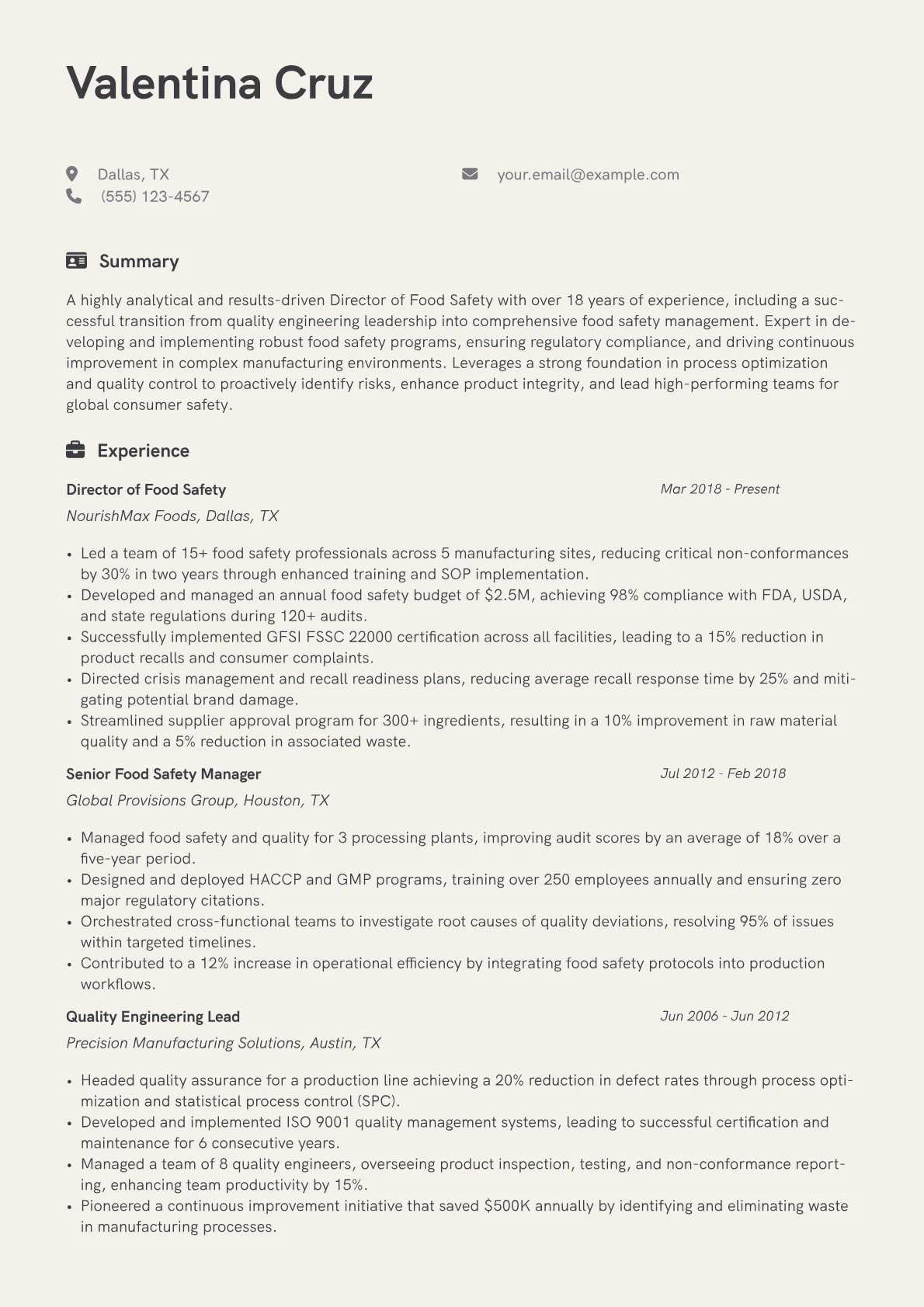 Career changer version - Page 1