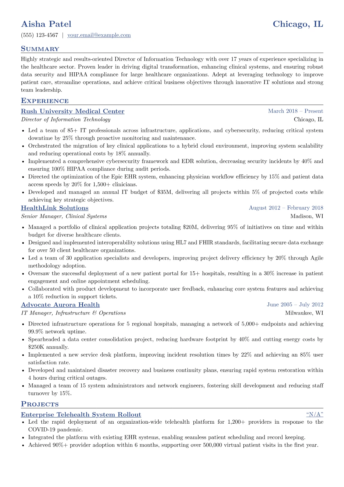 Healthcare IT Focus version - Page 1