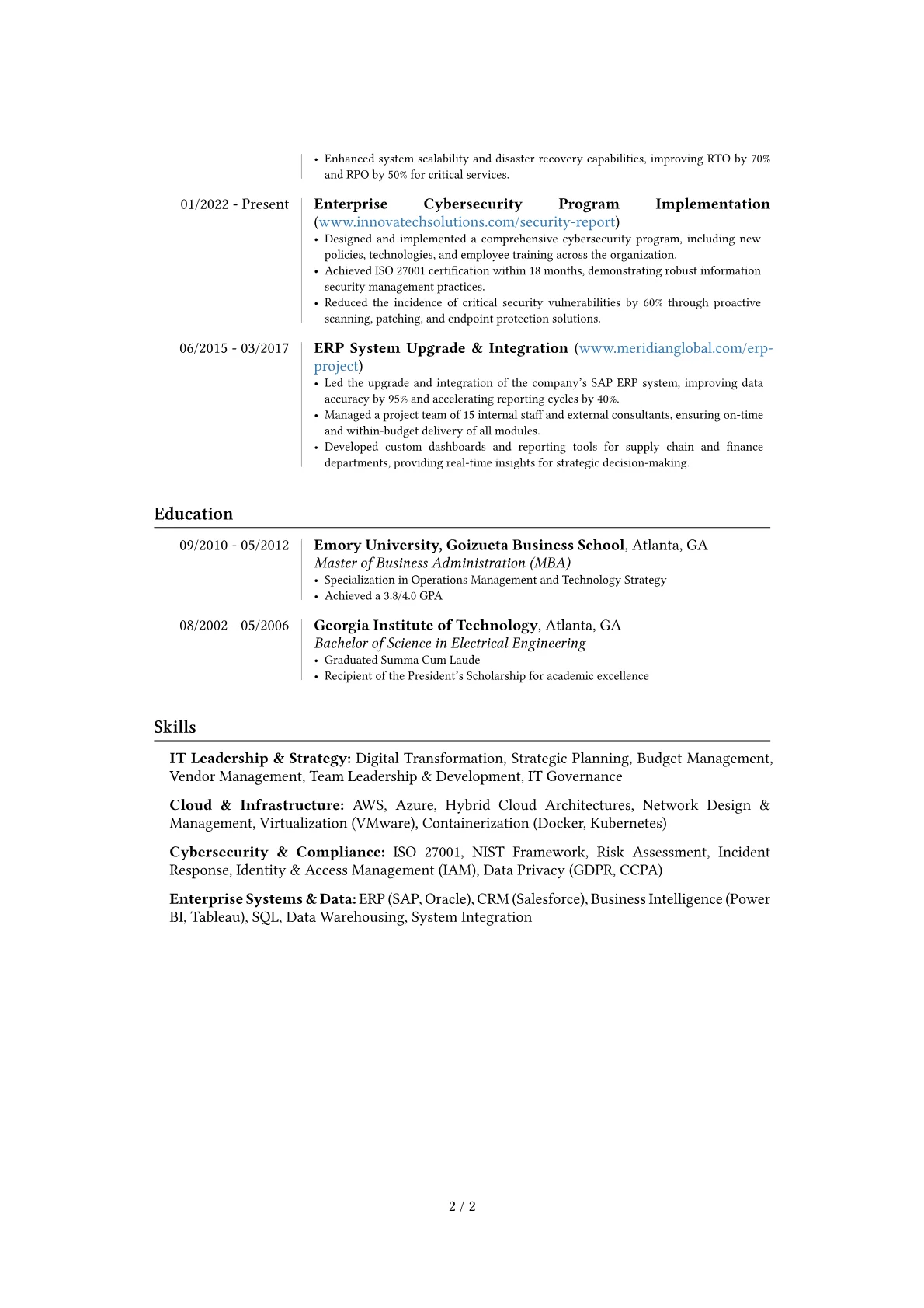 Career changer version - Page 2