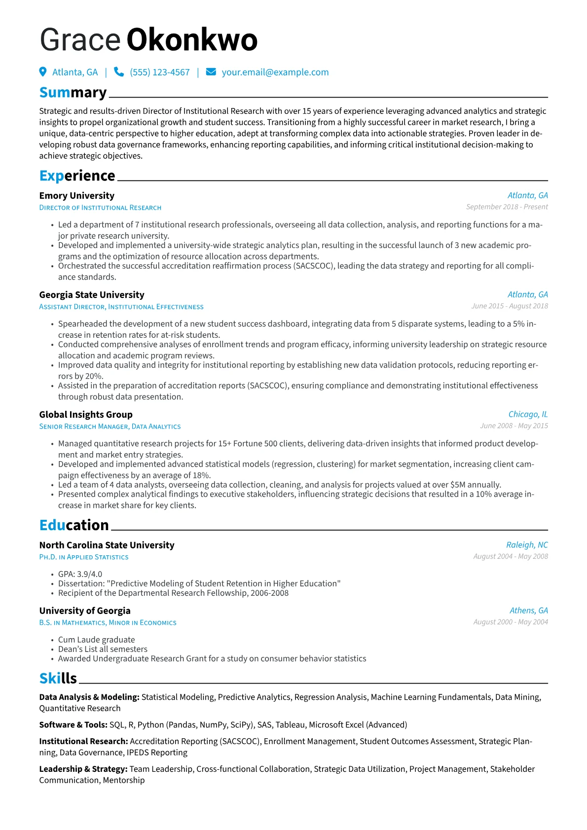 Career changer version - Page 1