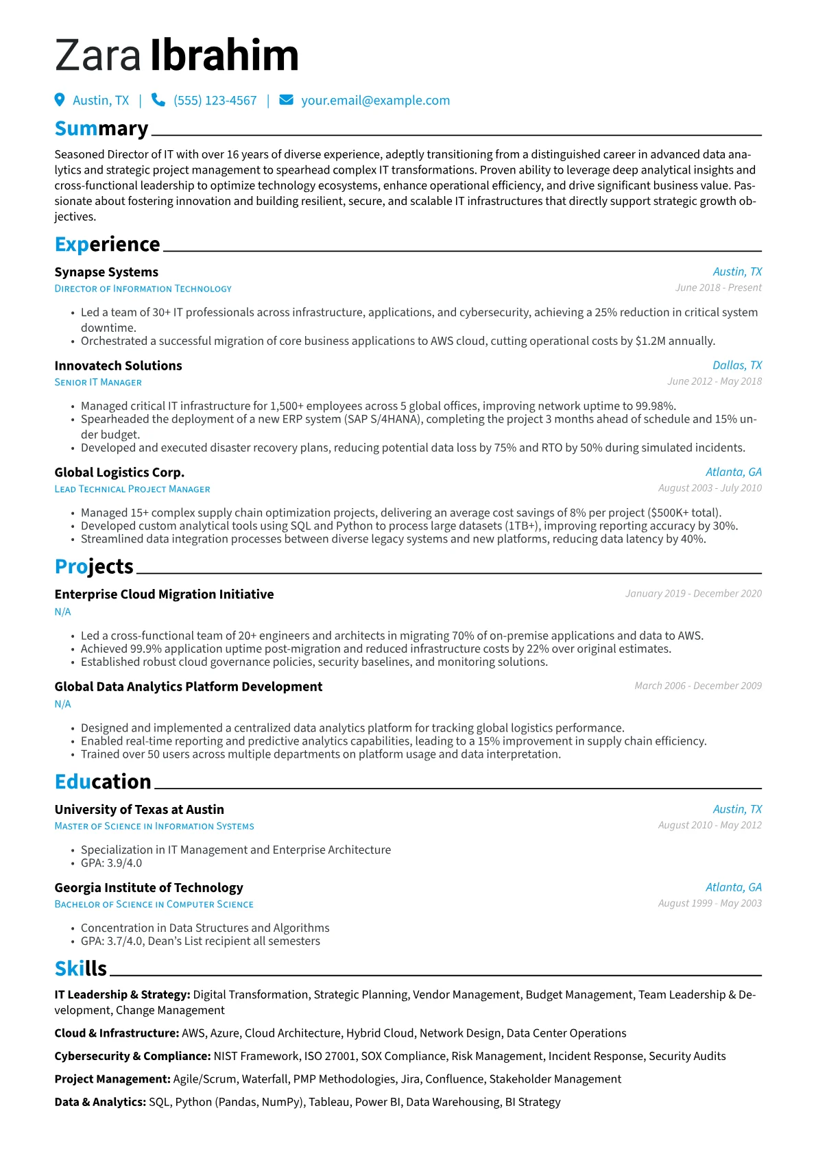 Career changer version - Page 1