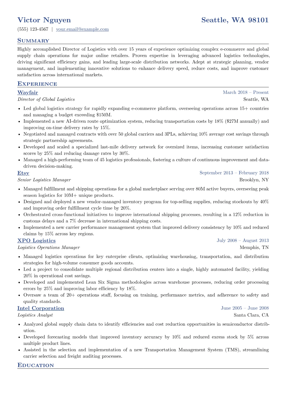 E-commerce & Global version - Page 1