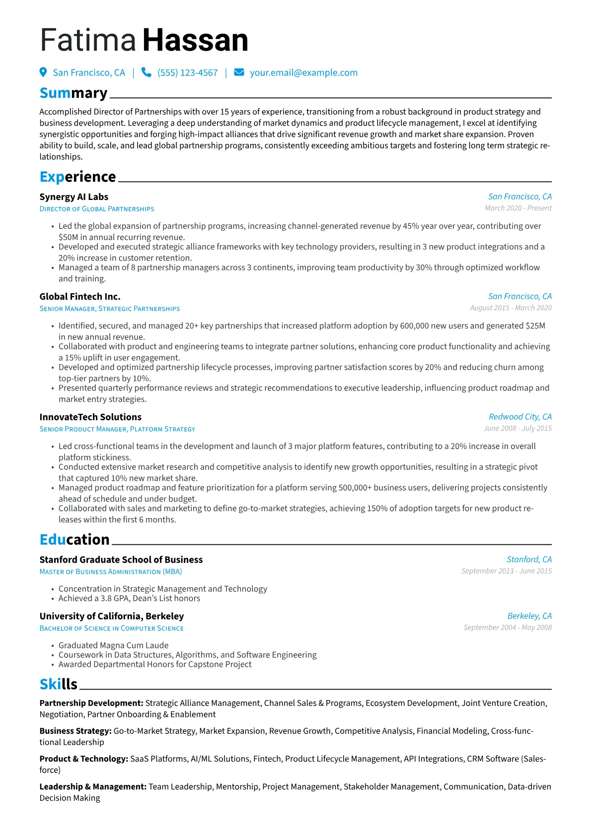 Career changer version - Page 1