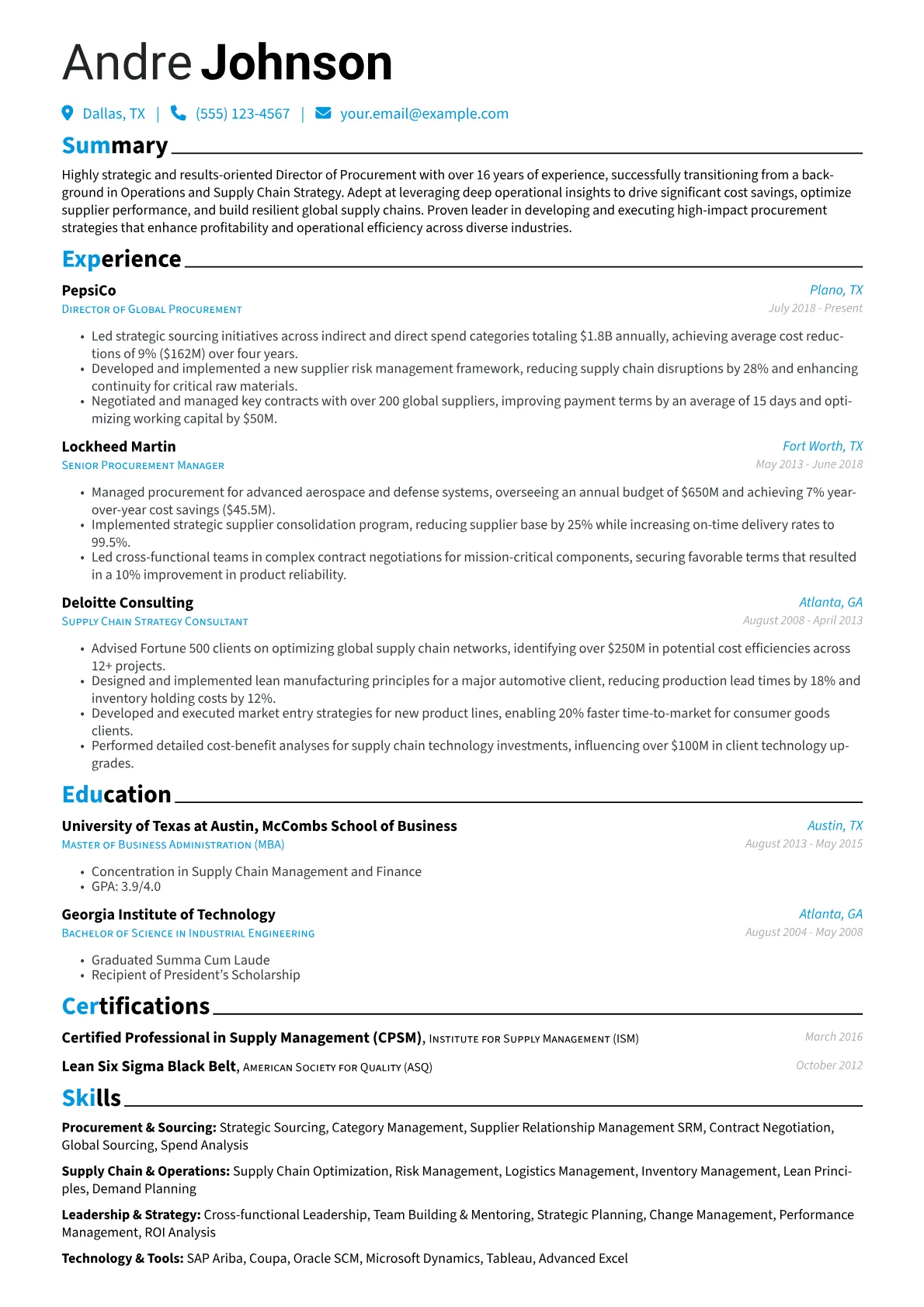 Career changer version - Page 1